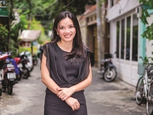 Văn Đinh Hồng Vũ - cô gái xinh đẹp sáng lập startup ELSA