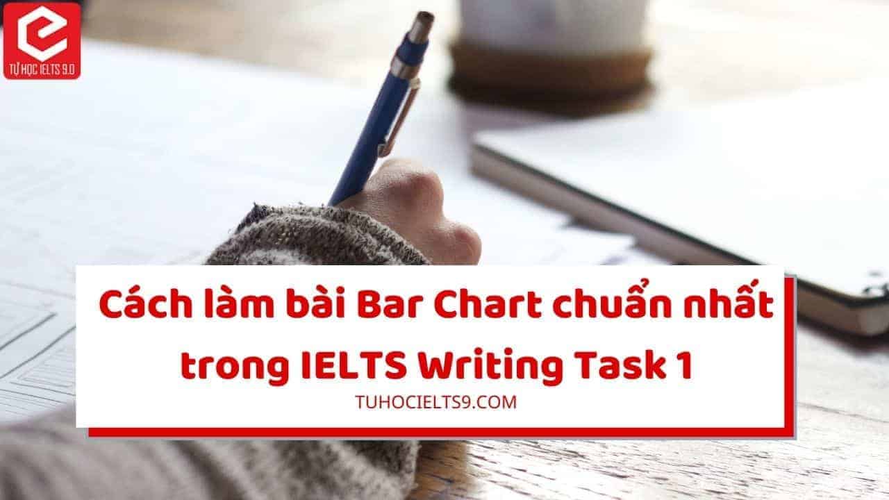bar chart trong ielts writing task 1