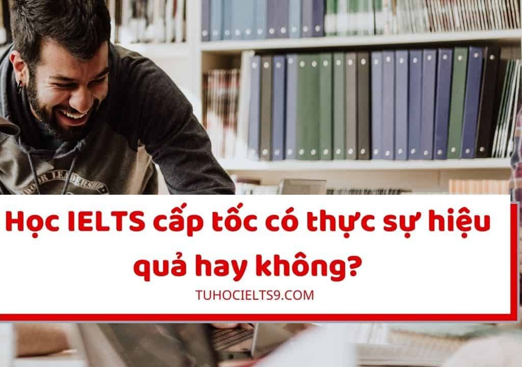 học ielts cấp tốc
